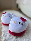Pantufa H. Kitty 3D Rosa ou Vermelho