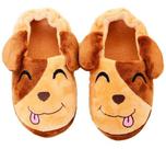 Pantufa Infantil Antiderrapante Menino Cachorro Dog 21 Ao 28