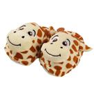 Pantufa Infantil Girafa - Unik Toys 12_a_24_meses