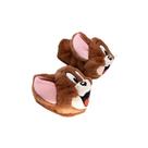 Pantufa Jerry 3D Tom E Jerry Warner Bros Unissex Adulto Confortavel Inverno Zona Criativa