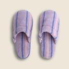 Pantufa Lines Microfibra Lilás - ACASA