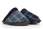 Pantufa Masculina Specht Chinelo Satim Xadrez/Pto 403
