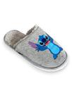 Pantufa Peluciada Feminina Confortável Disney Stitch