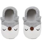 Pantufa raposa cinza - 9 a 12meses buba