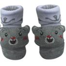 Pantufa Sapatinho com Bichinho Quentinha Antialérgica Confortavel