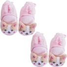 Pantufa Sapatinho para Bebês com Ursinho