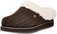 Pantufa Skechers BOBS Keepsakes Ice Angel Chocolate Tamanho 10 EUA Pantufa Skechers BOBS Keepsakes Ice Angel Chocolate Tamanho 10 EUA