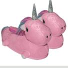 Pantufa Unicórnio Feminina Inverno Quentinha Solado Borracha Pantufa Unicórnio Feminina Inverno Quentinha Solado Borracha