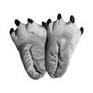 Pantufas De Inverno Quentes E Macias Para Uso Interno, Unissex, Com Design De Pata De Monstro, Garra