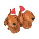 Pantufas De Pelúcia Dachshund Antiderrapantes, Sapatos De Casa Fofos De Cão Cartoon, Presentes