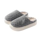 Pantufas Femininas Quentes De Algodão Peluciado Para Outono Inverno, Uso Interno, Sola Macia Pantufas Femininas Quentes De Algodão Peluciado Para Outono Inverno, Uso Interno, Sola Macia