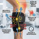 Panturrilheira Compressão Magnética Alívio das Dores no Nervo Ciático e Lombar