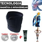 Panturrilheira Magnética Dor Ciático Lombar Joelho + Pomada Fisiofort
