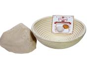 Pão redondo premium Banneton Basket Saint Germain Bakery 25 cm Pão redondo premium Banneton Basket Saint Germain Bakery 25 cm