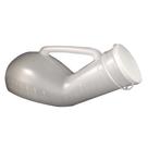 Papagaio (Urinol) Plástico Natural com Tampa 1000 ml - Deskarplás Papagaio (Urinol) Plástico Natural com Tampa 1000 ml - Deskarplás