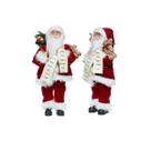 Papai Noel 30cm Enfeite Boneco Luxo Lista De Presente Urso