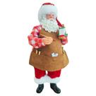 Papai Noel Artesão Decoração de Natal Linha Premium 13,5x9x27cm