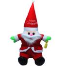 Papai noel boneco pelucia 50 cm enfeite de natal Papai noel boneco pelucia 50 cm enfeite de natal