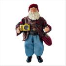 Papai Noel Coleções Fotógrafo Turista Com Câmera E Calça Jeans 30CM
