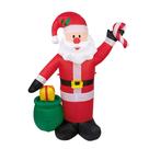 Papai Noel Com Presente - Inflavel (cromus) 120cm Bivolt