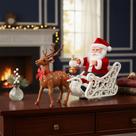 Papai Noel Com Treno Animado Wincy NTC10381