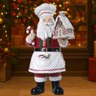 Papai noel confeitaria casa ginger - 30cm Papai noel confeitaria casa ginger - 30cm