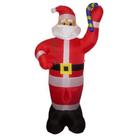 Papai Noel de Natal Gigante inflavel 2 Metros 40 cm Natalino Decoracao (PW-107)