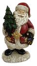 Papai Noel de Natal Vermelho de Resina Decorativo Natal 20cm