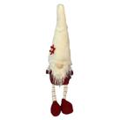 Papai noel decorativo escandinavo sentado - 48cm