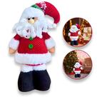 Papai Noel Decorativo Pelúcia Decoração Natal Boneco Natalino - Meimi Amores