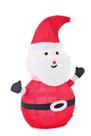 Papai Noel Dobrável 45L 3AA 70cm Decoração de Natal