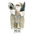 Papai Noel Dourado 45cm - Decoração Natal de Luxo