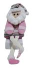 Papai Noel Enfeite De Natal Perna Mole Boneco De Neve G 40cm Papai Noel Enfeite De Natal Perna Mole Boneco De Neve G 40cm