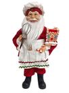 Papai Noel Gourmet Confeiteiro 42cm Vermelho