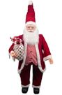 Papai Noel Grande Vermelho e Listrado Decoração Natal 100cm