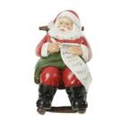 Papai noel na cadeira de balanço - 16cm
