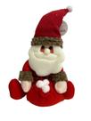 Papai Noel ou Boneco de Neve 19x30cm Sentado com Saco
