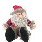 Papai Noel ou Boneco de Neve Sentado 40cm - Decoração Natalina Aconchegante