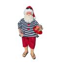 Papai Noel Praia 28cm Florarte