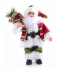 Papai Noel Presentes 10 Leds Boneco 30cm Decoração de Natal