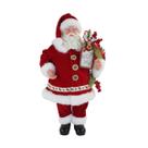Papai noel vermelho com presentes coloridos 38cm cromus