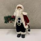 Papai Noel Vermelho E Xadrez Em Pé 30 Cm - Unidade