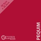 Papel 180 gramas 30,5x30,5cm Pequim (Vermelho Escuro) Color Plus - 10 unidades