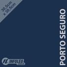 Papel 180 gramas 30,5x30,5cm Porto Seguro (Azul Marinho) Color Plus - 10 unidades
