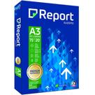 Papel a3 branco sulfite report 75g/m pacote resma 500 folhas