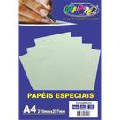 Papel A4 180g 10fls Estampado Azul Off Paper