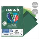 Papel A4 185g Canson iris vivaldi sortido terra com 25 fls