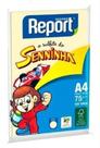 Papel a4 c100fls 75gr senninha amarelo 20082753