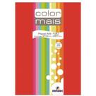 Papel A4 Color Color Mais Vermelho 120G. Pct.C/25 Romitec/Plastpark