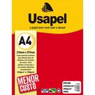 Papel a4 color usapel vermelho 180g. pct com 50 - GNA Papel a4 color usapel vermelho 180g. pct com 50 - GNA